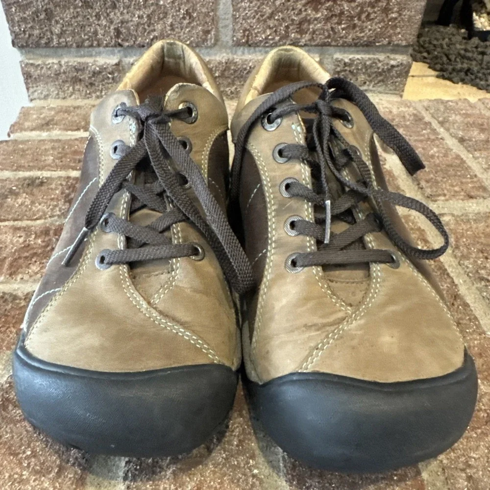 Keen Womens Presidio Sneakers Black Olive/Canton Size 8 #515